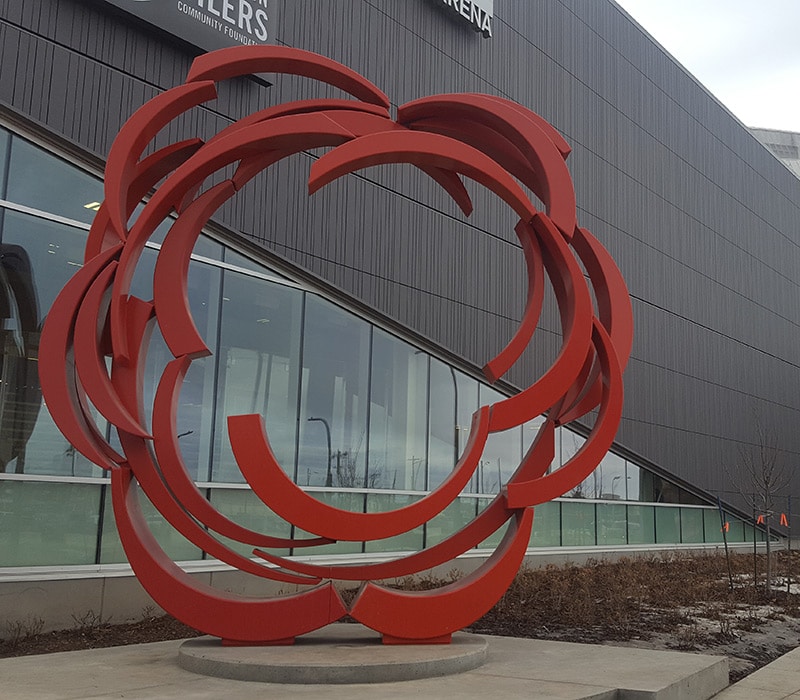 Atlas Industries - Arts, Parks, and Recreation Industry - custom fabricated metal forms for civil art, decor, signage, and public use