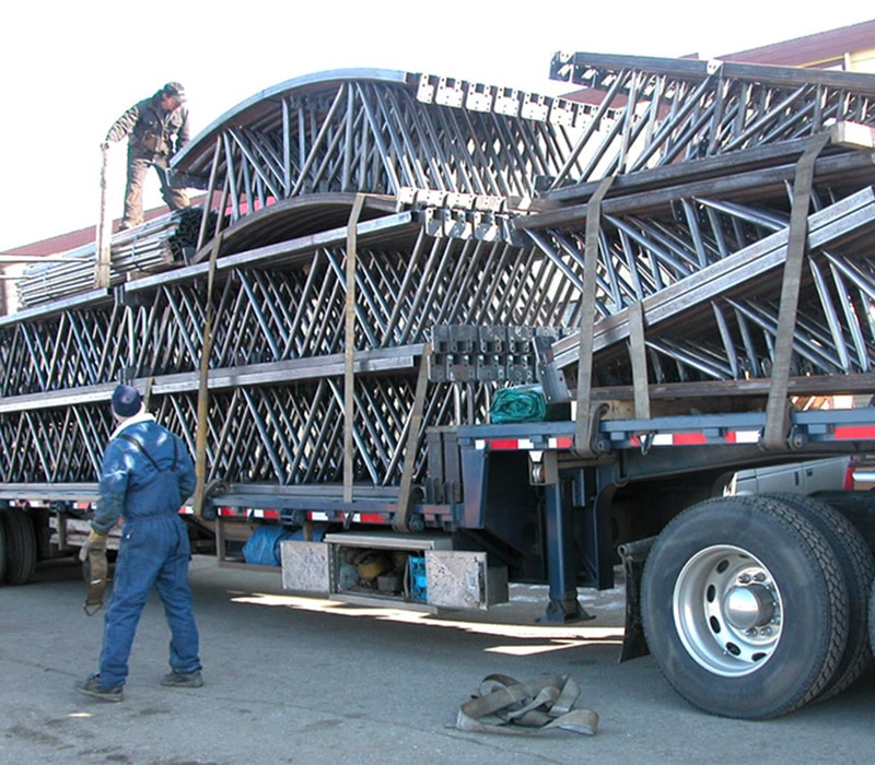 Atlas Industries - construction Industry - fabricated metal forms and metal parts like railings and supports