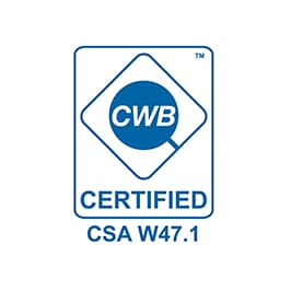 CWB CSA W47.1 Certification