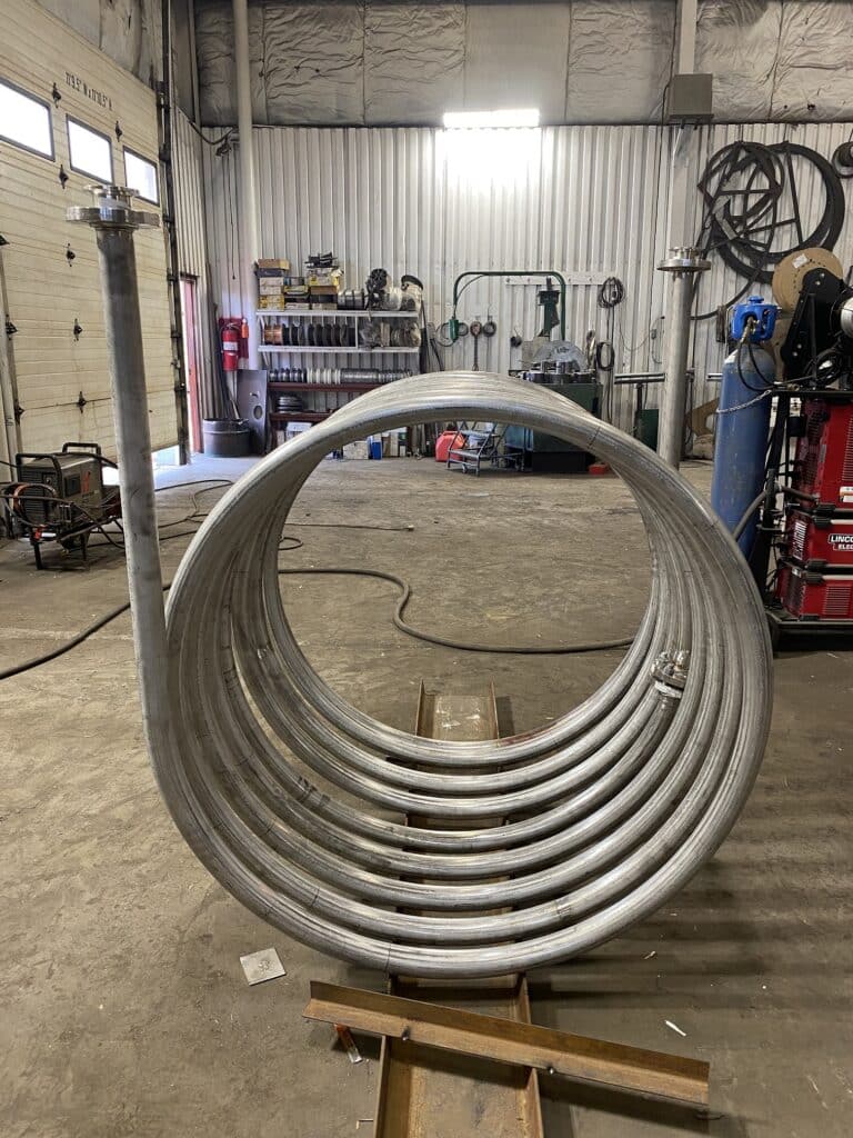 stainless pipe coil